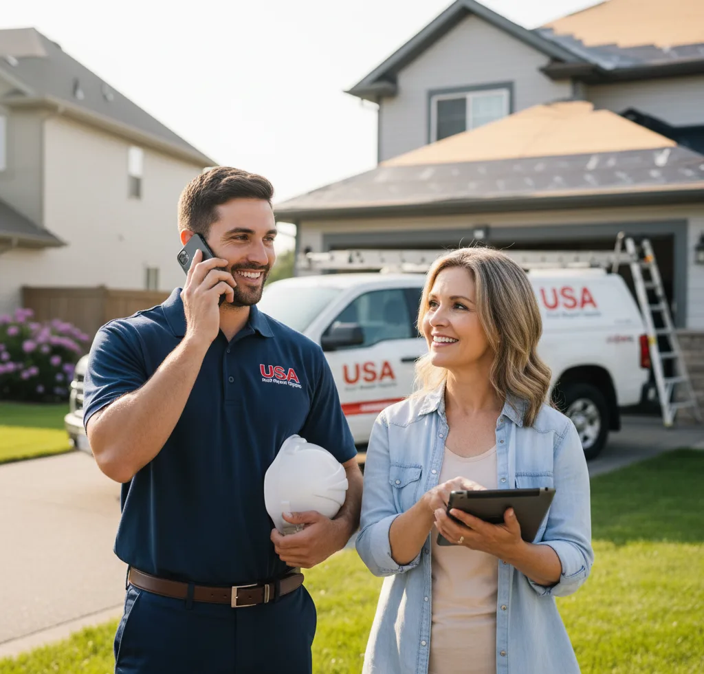 USA Roof Repair Experts customer support in Mineral Bluff